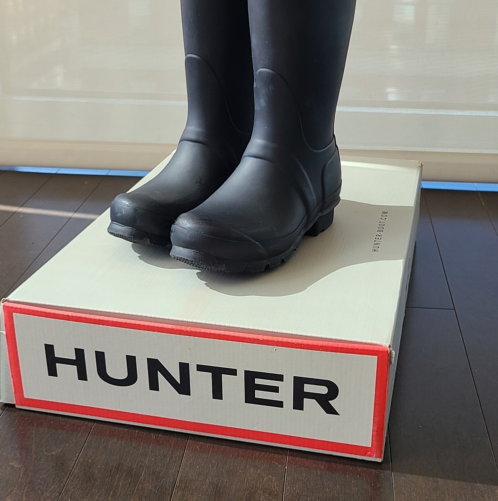 Hunter Original Rain Boots size 5 black